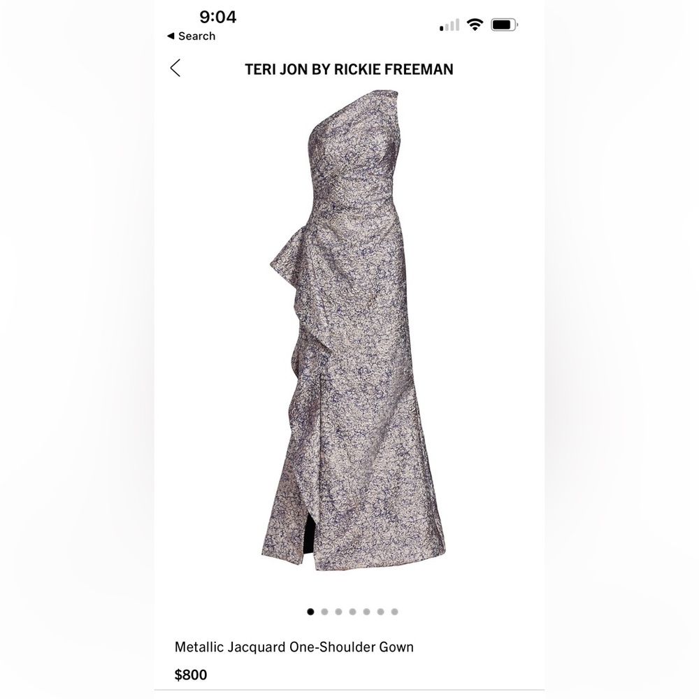 Teri Jon Evening Gown.  Size 14. Originally $800 selling for $380